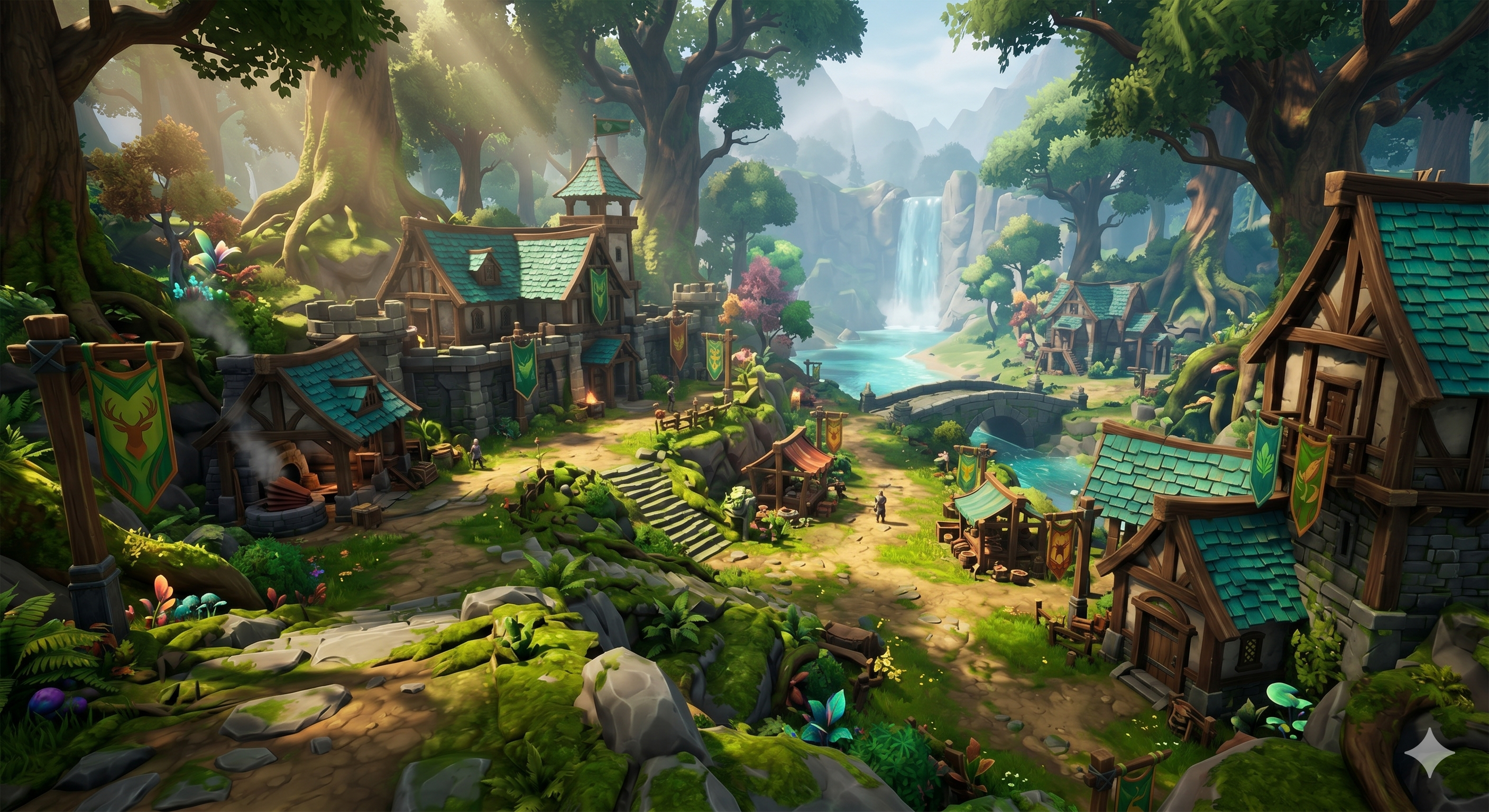 Forest Realm — Environment Concept