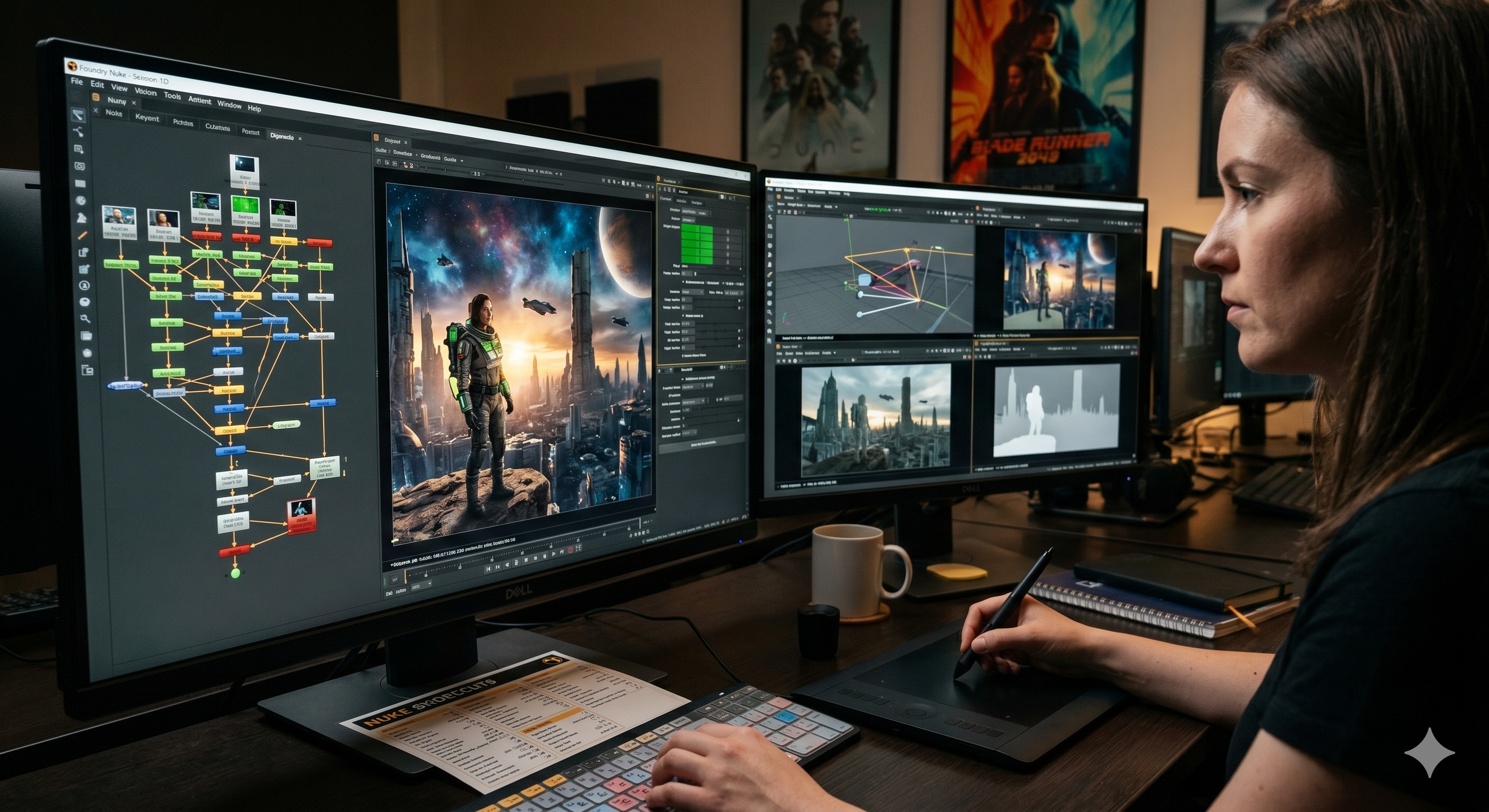 Sci-Fi Scene Composite
